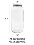 Can Sealer Bottles + Lids Set (Cases)
