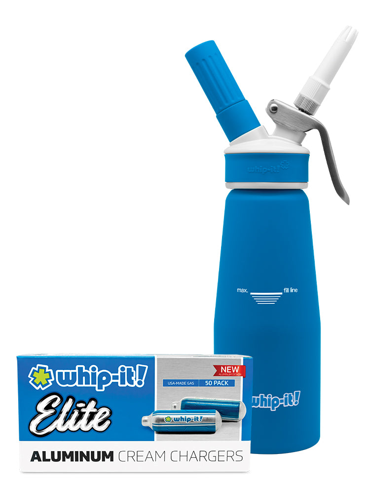 1/2L Accent Dispenser + Elite 50pk Bundle – Whip-It! Brand
