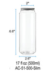 Can Sealer Bottles + Lids Set (Cases)