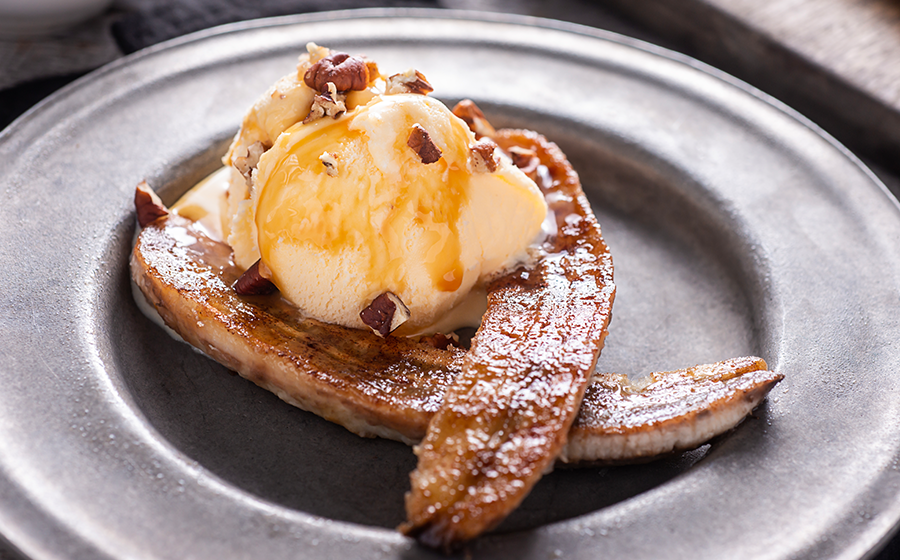 Illustrated preview for Caramelized Banana Split
